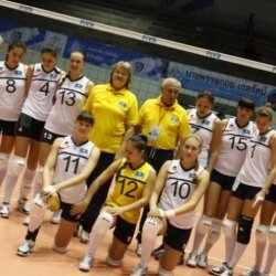 Молодежная женская сборная Казахстана по волейболу потерпела первое. Черкасские мавпы