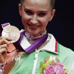 Белорусская гимнастка Любовь Черкашина завоевала бронзовую медаль