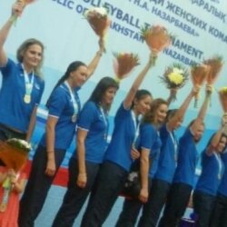 Женская сборная Казахстана по волейболу выиграла Кубок Президента